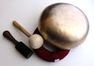 Zen Tibetan Singing Bowl 9" along with Cushion and Thick Mallet - nepacrafts
