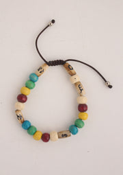 Wooden Nutribeads Feeding Pattern Bracelet - nepacrafts