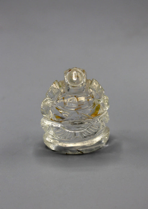 Mini Glass Ganesha Statue