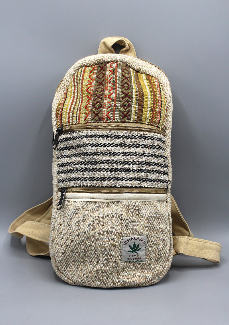 Multipurpose Hemp and Cotton Blended BackPack