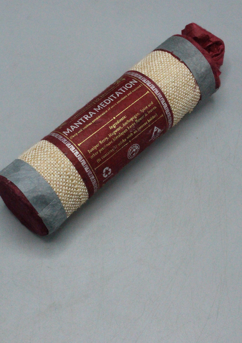 AromatherapyJuniper Berry Tibetan Incense - Mantra Meditation