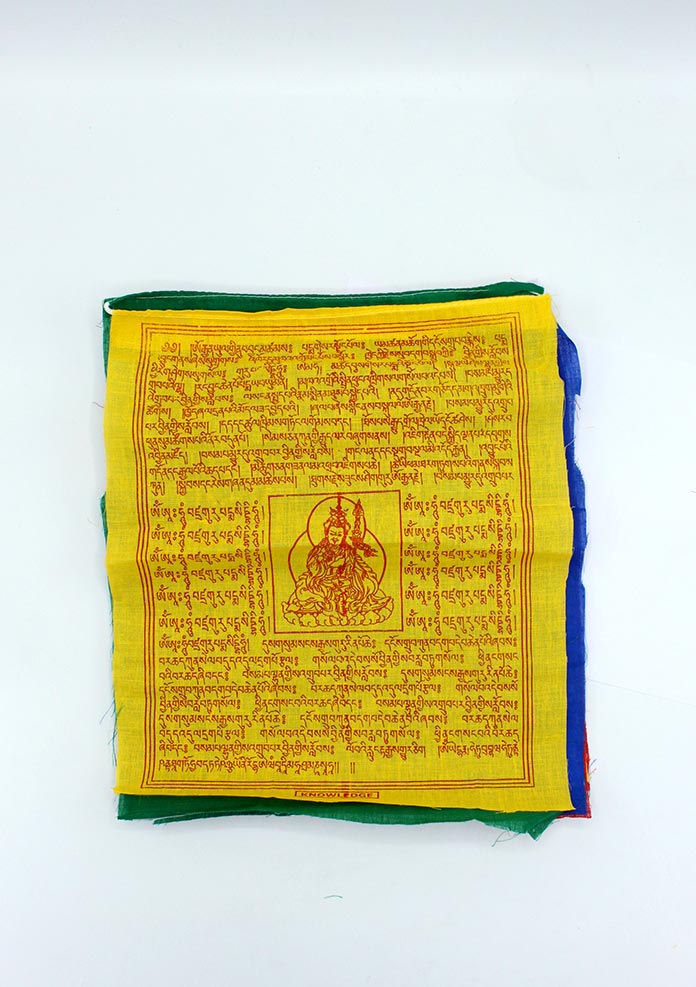 Tibetan Deities Cotton Prayer Flags Gift Set