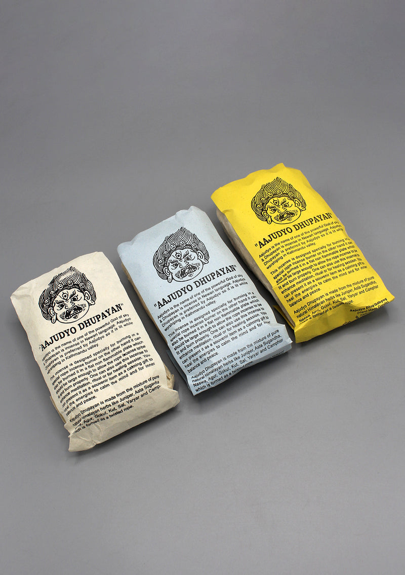 Aajudyo Dhupayan Lokta Paper Rope Incense