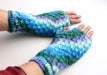 Multicolor Woolen Handwarmer, Handknit Soft Texting Gloves - nepacrafts
