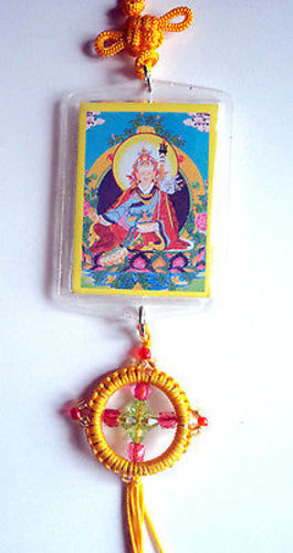 Guru Padmasambhava Car Hanging Protection Amulet - nepacrafts