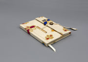 Colorful Butterfly Lokta Paper Notebook - nepacrafts