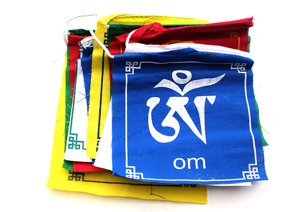 Om Mani Padme Hung Tibetan Prayer Flags