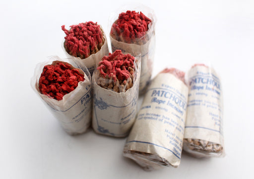 Patchouli Rope Incense Pack of 6