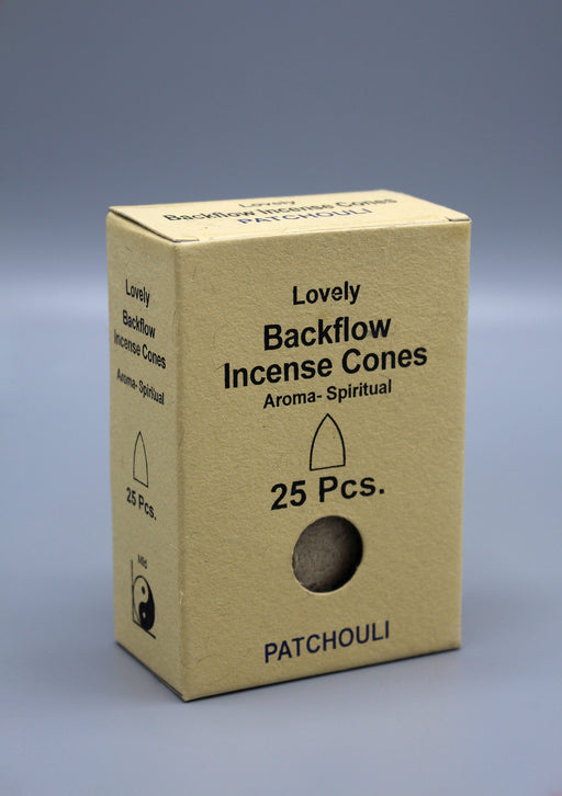 Patchouli Spiritual Aroma Back Flow Cone Incense - nepacrafts
