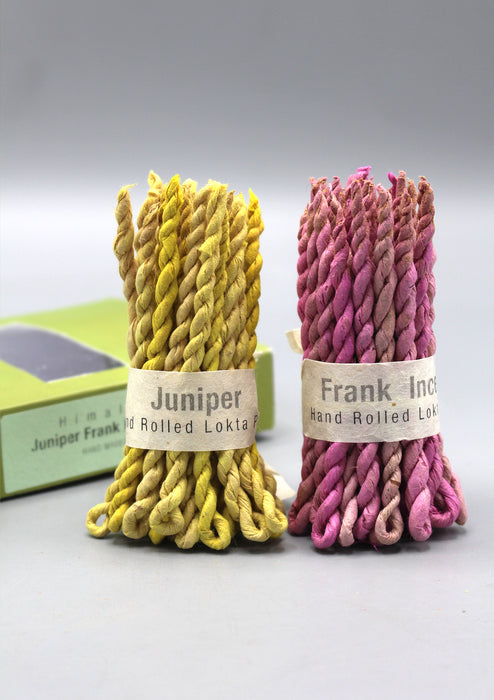 Juniper Frankincense Rope Incense Gift Box