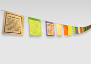 Tibetan Wind horse Mini Prayer Flags - nepacrafts