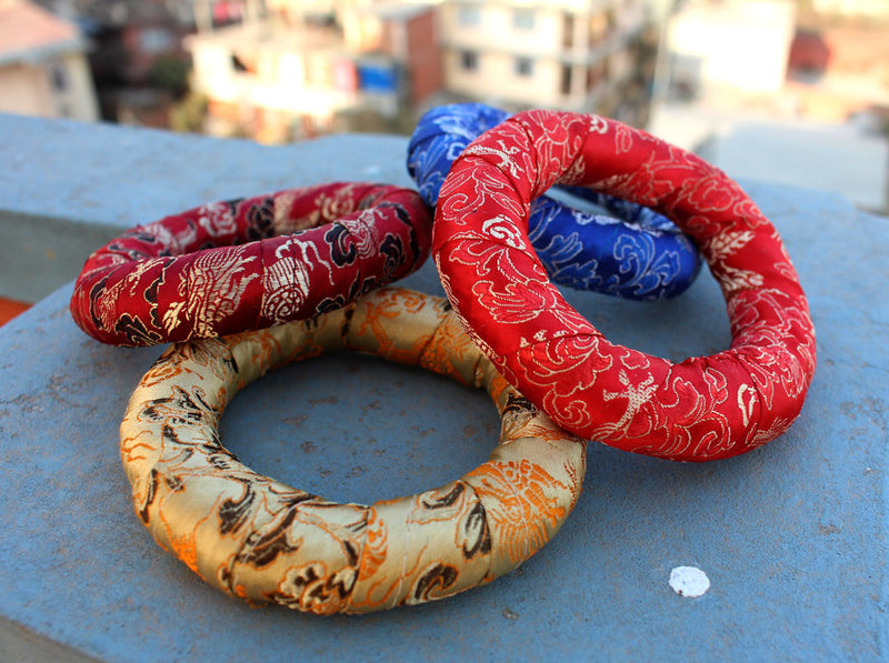 Dragon Silk Singing Bowl Small Pillows/Cushion 10cm
