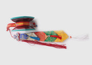 Hand Painted Ritual Wooden Chod Drum Damaru - nepacrafts