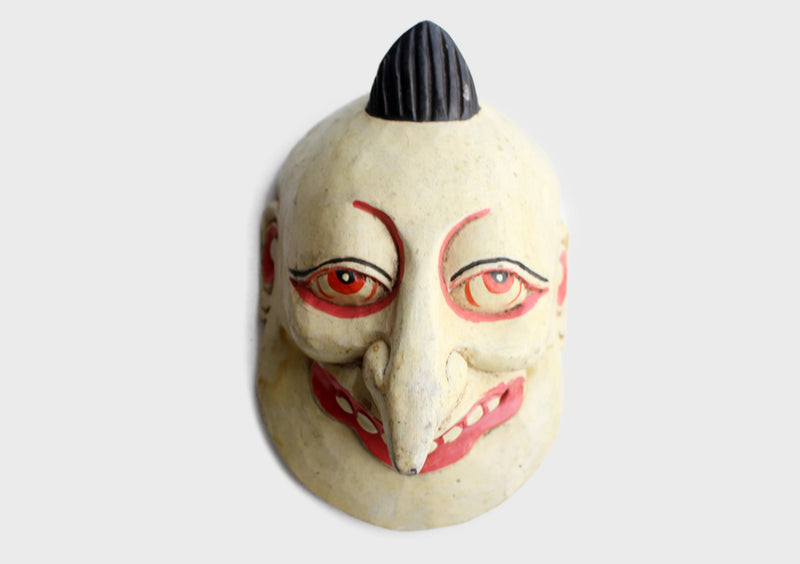 Joker Wooden Wall Hanging Mask - nepacrafts