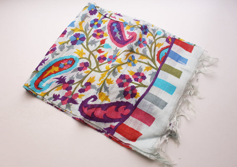Floral Print Fashion Women's Summer Scarf - nepacrafts