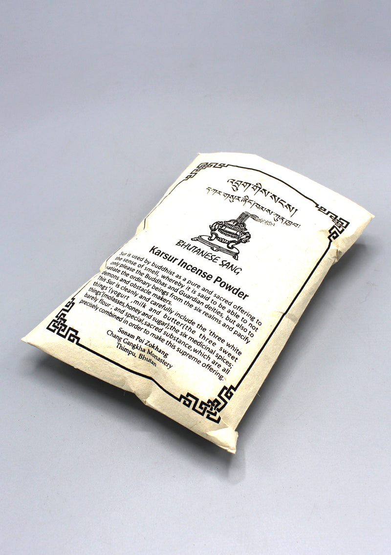 Karsur Incense Powder Bhutanese Sang