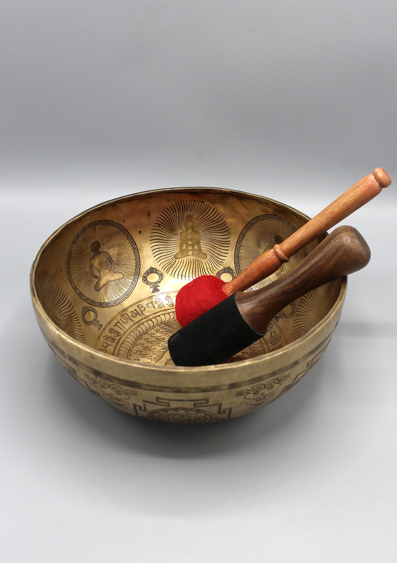 Seven Chakra Healing Tibetan Singing Bowl, FREE ABC Singing Bowl Book