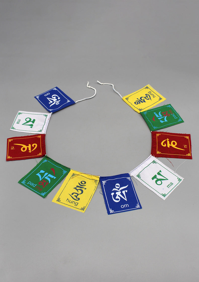 Om Mani Indoor Prayer Flags