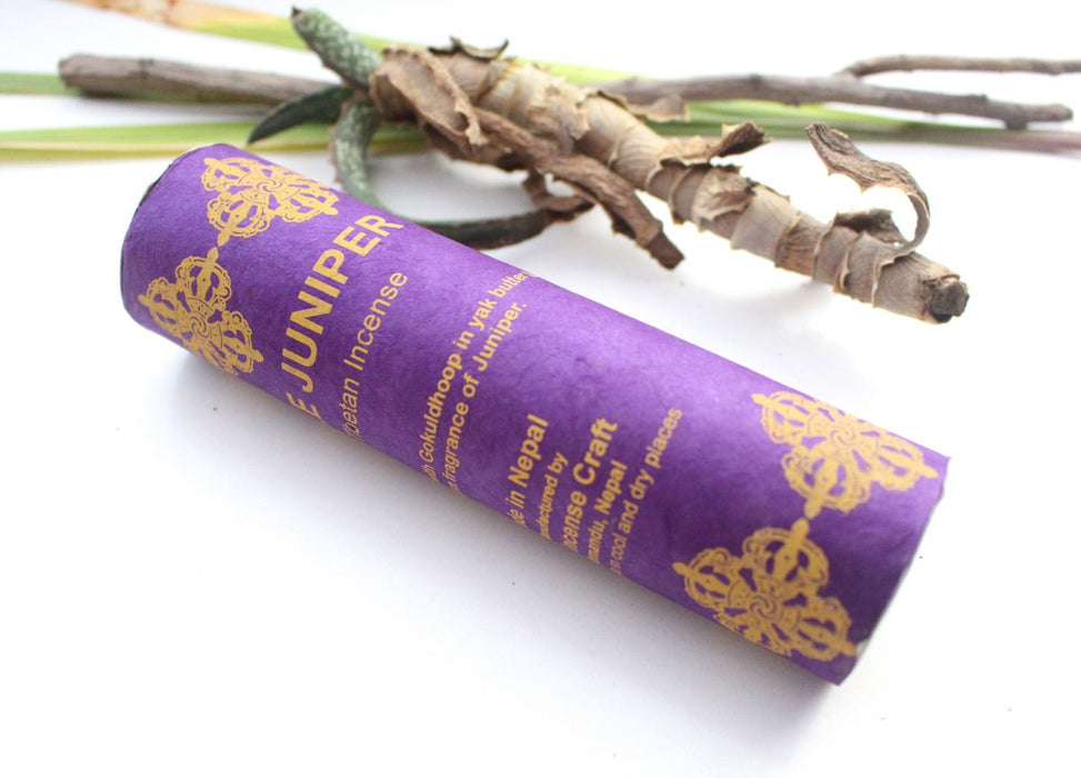 Purple Juniper Tibetan Incense - nepacrafts