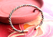 Flat Twisted Copper Bracelet, Three Metal Twisted Cuff Bracelet - nepacrafts