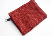 Natural and Eco Friendly Hemp Coin Zipper Pouch, Earthy Hemp Coin Purse - nepacrafts