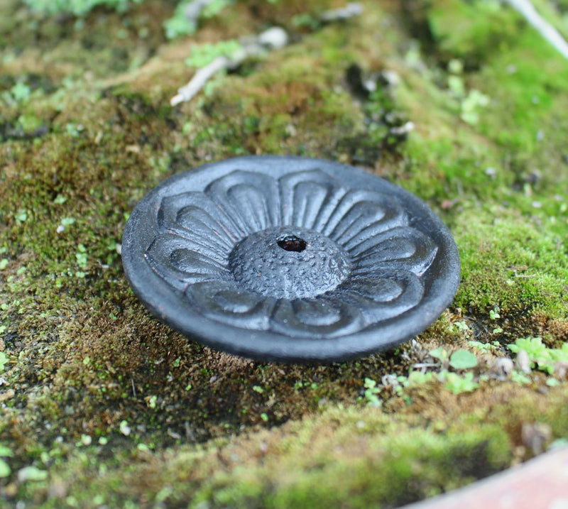 Lotus Design Terracotta Incense Burner - nepacrafts