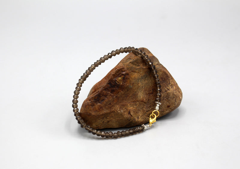 Labradorite Beads Women's Wrist Bracelet - nepacrafts