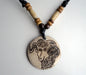 Handcrafted Bone Pendants Necklace-Capricorn - nepacrafts