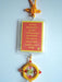Guru Padmasambhava Car Hanging Protection Amulet - nepacrafts