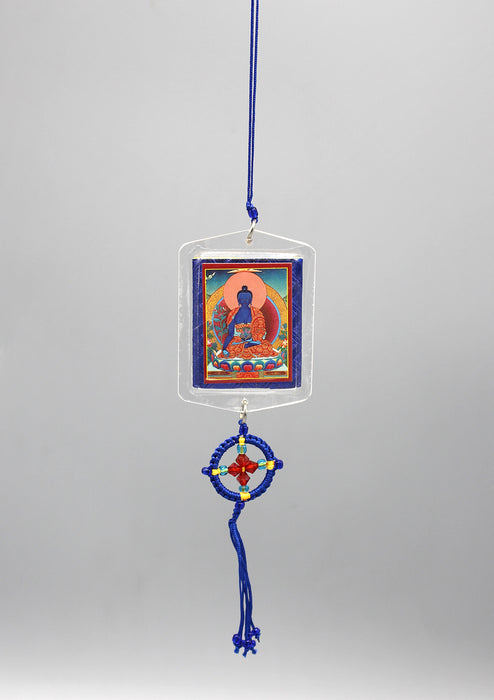 Medicine Buddha Car Hanging Protection Amulet