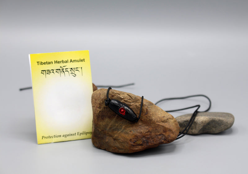 Tibetan Za Rung Epilepsy Protection Amulet - nepacrafts
