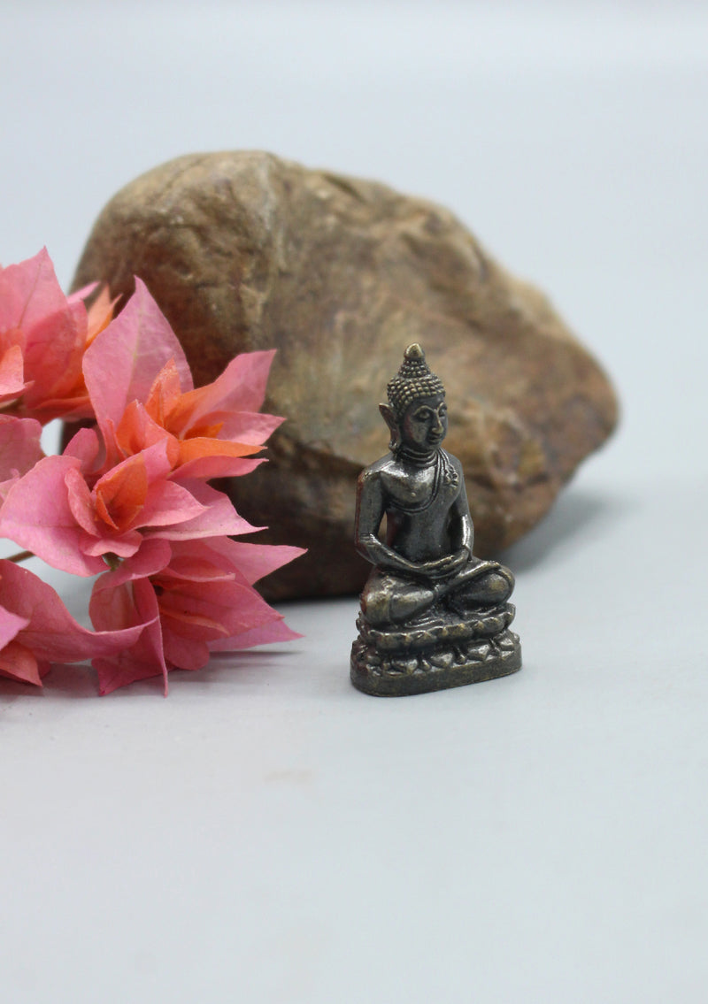 Brass Mini Amitabh Buddha Statue