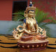Partly Gold Plated Aparmita Buddha Statue-Copper 8" Buddha Statue SSST297 - nepacrafts