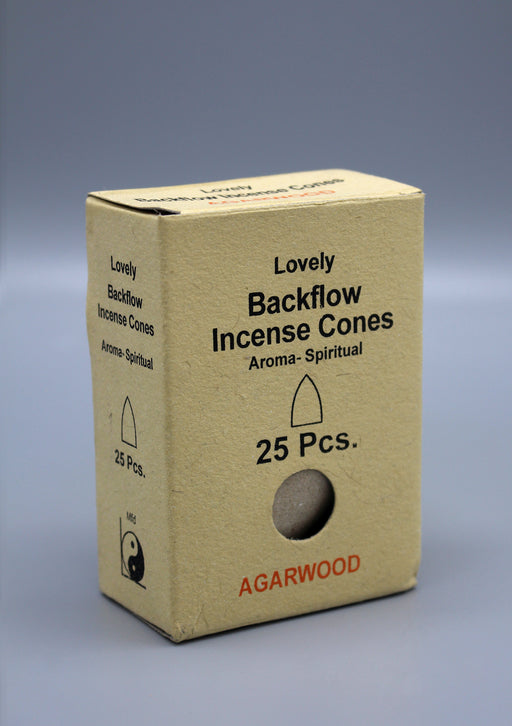 Agarwood Spiritual Aroma Back Flow Cone Incense - nepacrafts