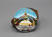 Bouddhanath Painted Ceramic Fridge Magnet - nepacrafts