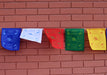 Windhorse Mantra Printed Prayer Flags in English - nepacrafts