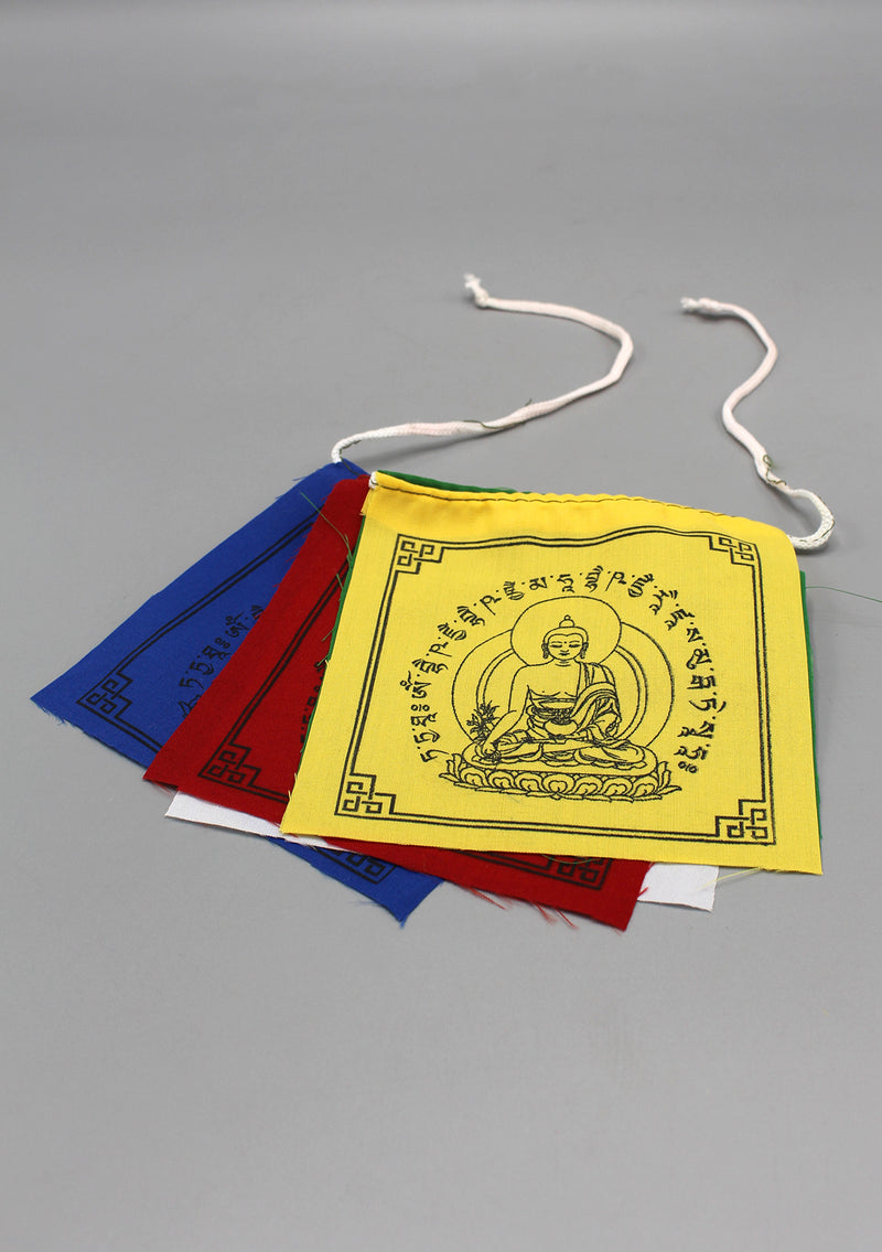 Medicine Buddha Prayer Flags, Buddhist Healing Flags