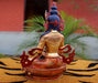 Partly Gold Plated Aparmita Buddha Statue-Copper 8" Buddha Statue SSST297 - nepacrafts