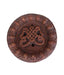 Auspicious Symbol Clay Incense Burner - nepacrafts