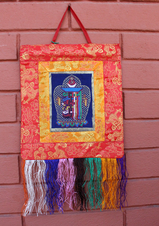Tibetan Kalachakra Wall Hanging - nepacrafts