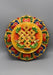 Auspicious Symbol Endless Knot Clay Wall Hanging From Nepal - nepacrafts