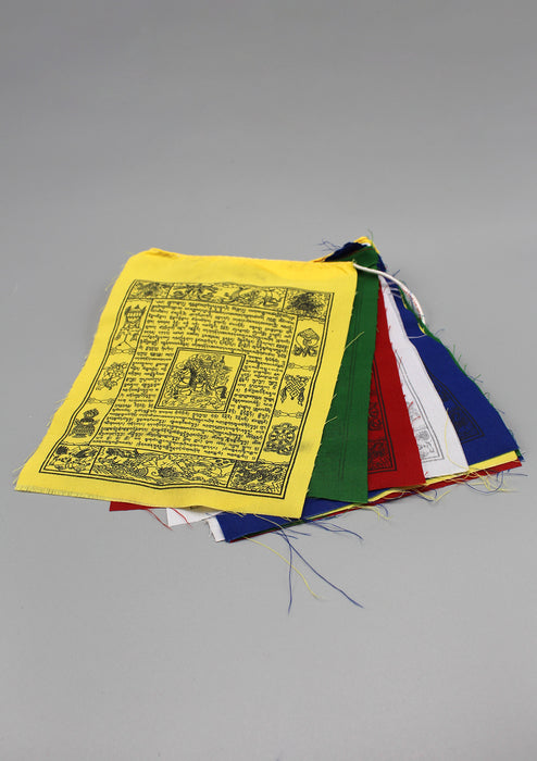 Wind Horse  Tibetan Prayer Flag  5 Roll Gift Pack