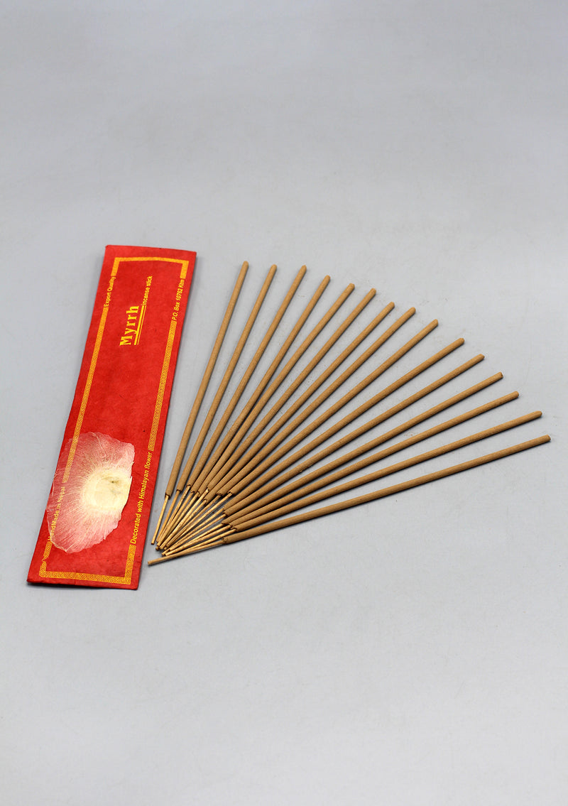 Myrrh Flora Incense Sticks Set of 10
