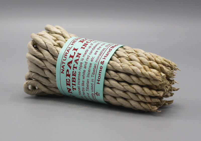 Natural Herbs Tibetan Rope Incense - nepacrafts