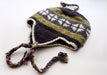 Hand Knitted Ear flap Plus Signed Hat with Braided Tassels and Inner Fleece - nepacrafts