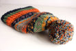 Orange Pure and Soft Wool Winter Sherpa Pom Pom Beanie - nepacrafts