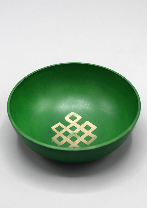 Tibetan Endless Knot Painted Singing Bowl - nepacrafts