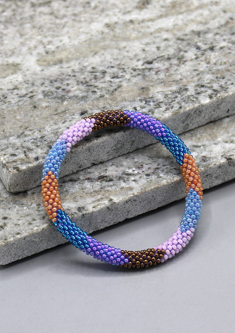 Multi colors Arrow shape Glass Beads Bracelet
