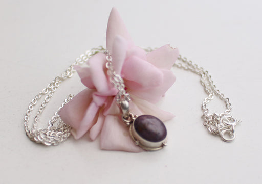 Gorgeous Ruby Stone 925 Silver Sterling Pendant - nepacrafts