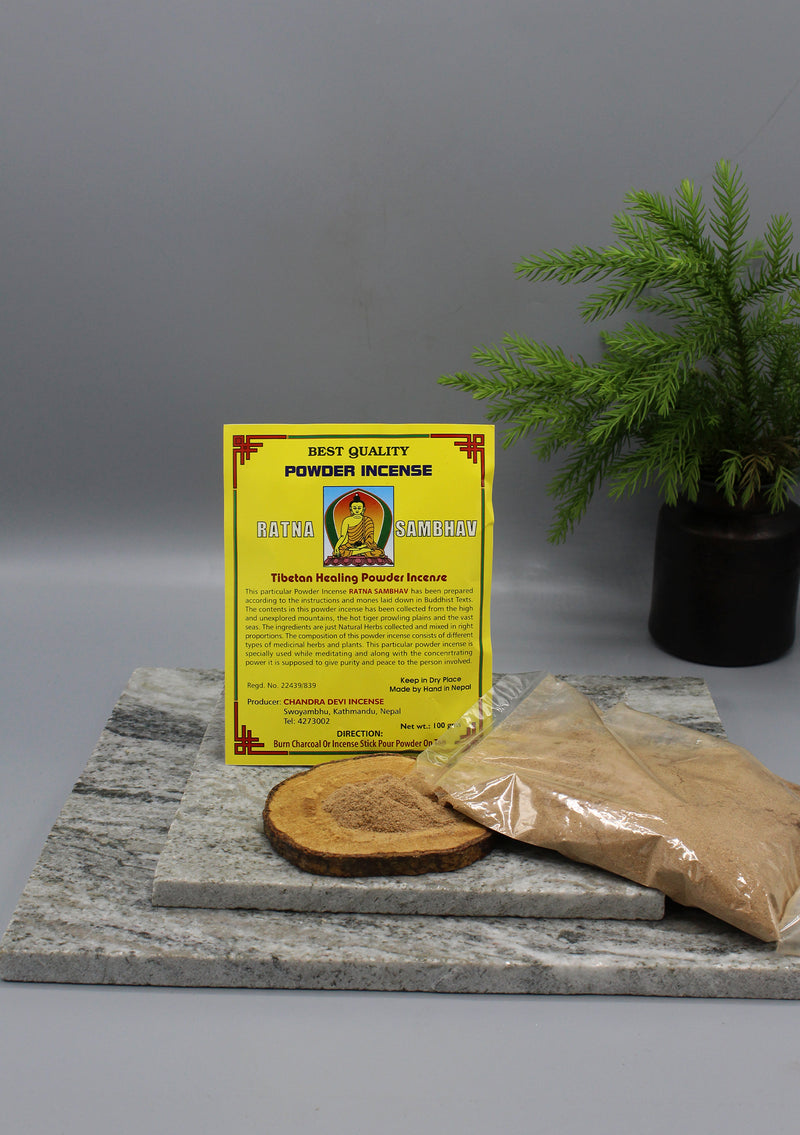 Ratna Sambhav Tibetan Healing Powder Incense